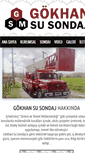 Mobile Screenshot of gokhansusondaj.com
