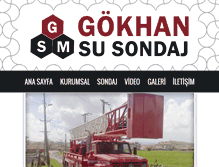 Tablet Screenshot of gokhansusondaj.com